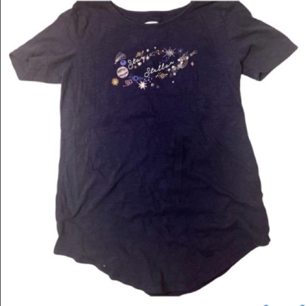 Stay Steller T-shirt 
Old Navy Women’s Short Sleeve
Size XS